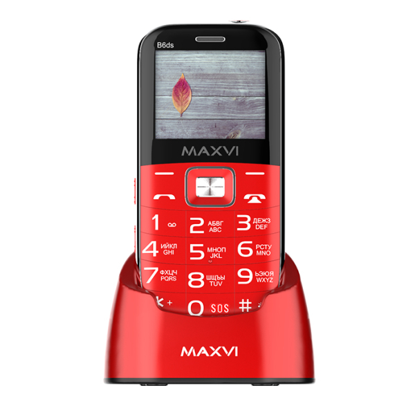 Купить Maxvi B6ds red